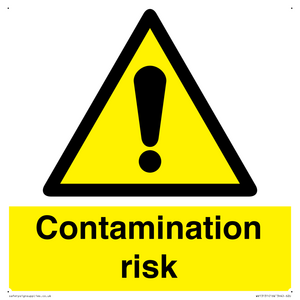 Contamination risk